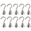 Deago 10 Pack Magnetic Hooks 3.3Lbs Neodymium Strong Magnet Hook for Hanging, Re Carousel 1
