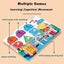 Toy Wooden Toddler Buckle Training Infant Work Board Children Carousel 4