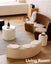 3 Seats Kraft Paper Bench Sofa Carousel 12