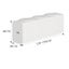 3 Seats Kraft Paper Bench Sofa Carousel 16