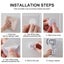 7 In 1 Electric Cordless Spin Scrubber Turbo Scrub Super Power Cleaning Brush Carousel 9