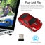 Wireless Car optical Mouse Game Mice for PC Laptop Receiver Carousel 7