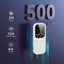 64GB MP3 Player with Bluetooth 5.4 Sport Music Player with Speaker White Carousel 3
