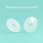 Breast Shells Milk Saver for Breastfeeding, 2 Pack BPA Free Breast Shield Carousel 4