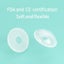 Breast Shells Milk Saver for Breastfeeding, 2 Pack BPA Free Breast Shield Carousel 5