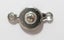 2 SILVER DOME SNAP CLASPS Carousel 2