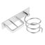 Aluminum Wall Hair Dryer Holder Cupboard Sliver Metal Wall Cupboard Carousel 1