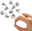 10 Sets Of 17mm Denim Button Replacement Seamless Thread Detachable Metal Deni Carousel 3