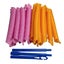 Hair Rollers Snail Shape Not Waveform 55CM 18Pcs Spiral Round Curls Hair Carousel 1