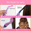 Hair Rollers Snail Shape Not Waveform 55CM 18Pcs Spiral Round Curls Hair Carousel 2