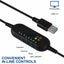 USB Wired Headset Computer Headphone with Mic for PC Chat Call Carousel 3