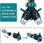 2 Way Hose Splitter Garden Hose Splitter 3 4 And 1 2 2 Way Distributor With 2 Carousel 3
