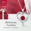 Necklaces For Women Love Heart Pendant Birthstone Rose/white Gold Necklace Jewel Carousel 3