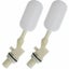 2pcs 3/4 Inch Automatic Water Float Valve Ball Valve For Aquarium 25mm Carousel 1