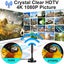 Digital TV Antenna Indoor HDTV Amplified HD Signal Booster Amplifier Carousel 4