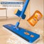 Large Flat Mop +Bucket +Pads Carousel 3