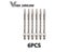 Fox Smiling 3 6PCS Sliver Black 45mm 2BA Aluminium Dart Shafts For Professional Carousel 1