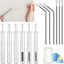 2 Sets Of Cleaning Brushes 8-inch Nylon Bottle Brush For Cleaning Straw Cup Carousel 3