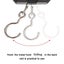 LCD Digital Display Backlight Portable Hook Scale Double Precision Fishing Carousel 3