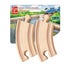 Train Track - Hape Short Curved (4pcs) Carousel 1