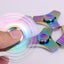 Colorful Trefoil Hand Spinner Kirsite Magic Decompression Artifact Finger Toy Carousel 3
