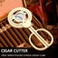 Triple 3 Blades Stainless Steel Tone Cigar Cutter Pocket Gadgets Accessories Carousel 4