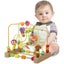 Kids Toys Montessori Wooden Toys Maze Circles Around Beads Abacus Math Toys Carousel 3