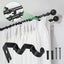 2pcs Double Curtain Rod Pole Holder Curtain Drapery Rod Brackets 12.2*5.3cm b Carousel 4