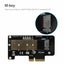 M.2 NGFF to PCI-E Adapter Card Carousel 6