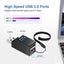 2 Pack 3 Port Usb 3.0 Hub 2 Usb 2.0 + Usb 3.0 Portable Adapter Usb Docking Carousel 4