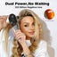 Cordless Portable Hair Straightener Brush Carousel 12
