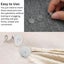 Clear Heads Twist Pins For Upholstery Slipcoverand Bedskirt Decoration Carousel 6
