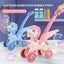 Bubble Machine Blower Blue Toy Fun Portable Handheld Operate Birthday Best Gift Carousel 2