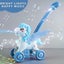 Bubble Machine Blower Blue Toy Fun Portable Handheld Operate Birthday Best Gift Carousel 5