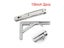2PCS Stainless Steel Bracket For Folding Stand Table Shelf Support Carousel 1
