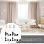 4 Pcs Aluminum Alloy Curtain Rod Holder 118cm Rustproof Curtain Pole Bracket D Carousel 5