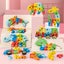 crocodile Wooden Three-dimensional Puzzles For Children's Early Education A Carousel 3