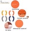 4 Pairs Toilet Seat Covers Universal Toilet Seat Reusable Toilet Seat Cushions Carousel 2