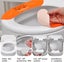 4 Pairs Toilet Seat Covers Universal Toilet Seat Reusable Toilet Seat Cushions Carousel 3