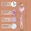 2pcs Pacifier Clip With Wooden Pacifier Clip Personalized Baby Pacifier Clip Carousel 2