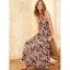 Soft & Casual sun dress - size 14 in palm print - a holiday dress for sure Carousel 1
