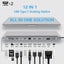 USB Type-C Hub Adapter MST Dual Monitor Dual HDMI Carousel 2