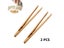 2Pcs Bamboo Wooden Tea Clips For Kitchen Teaware Carousel 1