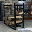 NEW new Durable Steel Firewood Log Rack side Holder Hooks *Clearance* Carousel 9