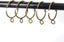 20 Pieces Rustproof Metal Curtain Ring Hanger Loop With Opening Buttonhole Su Carousel 1