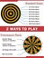 Magnetic Dart Board For Kids And Adults, Double Sided Board Games Set Carousel 3