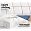 Giselle Queen Mattress Topper Pillowtop 1000GSM Microfibre Filling Protector Carousel 5