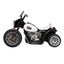 Rigo Kids Ride On Motorbike Motorcycle Toys Black White Carousel 2
