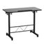 Artiss Laptop Desk Table Height Adjustable Wooden Bed Side Tables 80CM Black Carousel 4