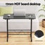 Artiss Laptop Desk Table Height Adjustable Wooden Bed Side Tables 80CM Black Carousel 6